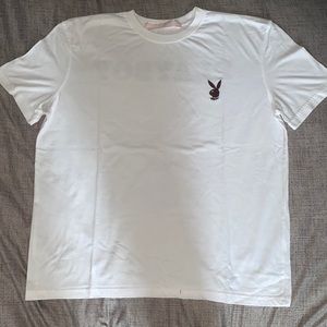 ‼️SOLD‼️White Oversized Playboy T-shirt